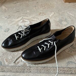 Johnston & Murphy Black Leather Shoes